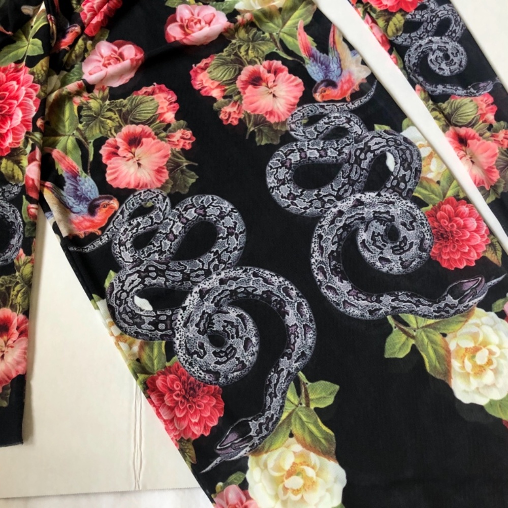 NWOT Nasty Gal Sheer London Body-con Dress - Picture 7 of 16